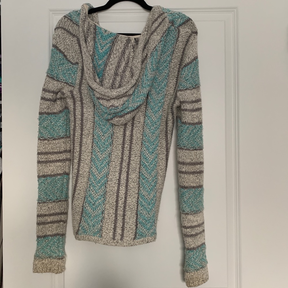 TNA Knit Hooded Sweater - Picture 2 of 3